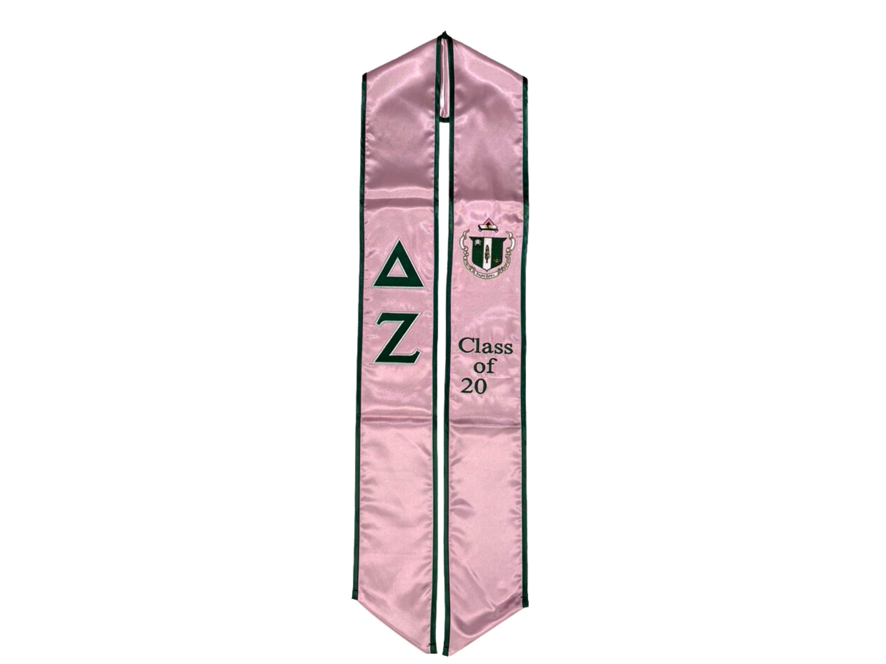 Delta Zeta Graduation Stole Sash