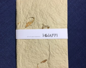 Self-made handmade paper cover notebook