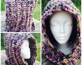 Purple Pixie Hood