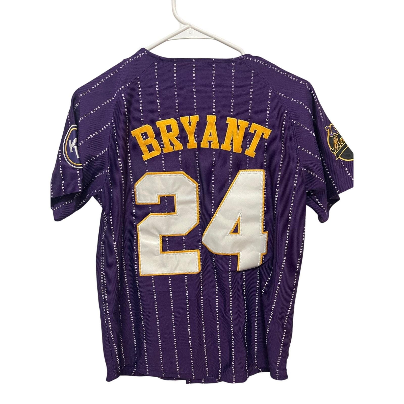 kobe purple and gold jersey