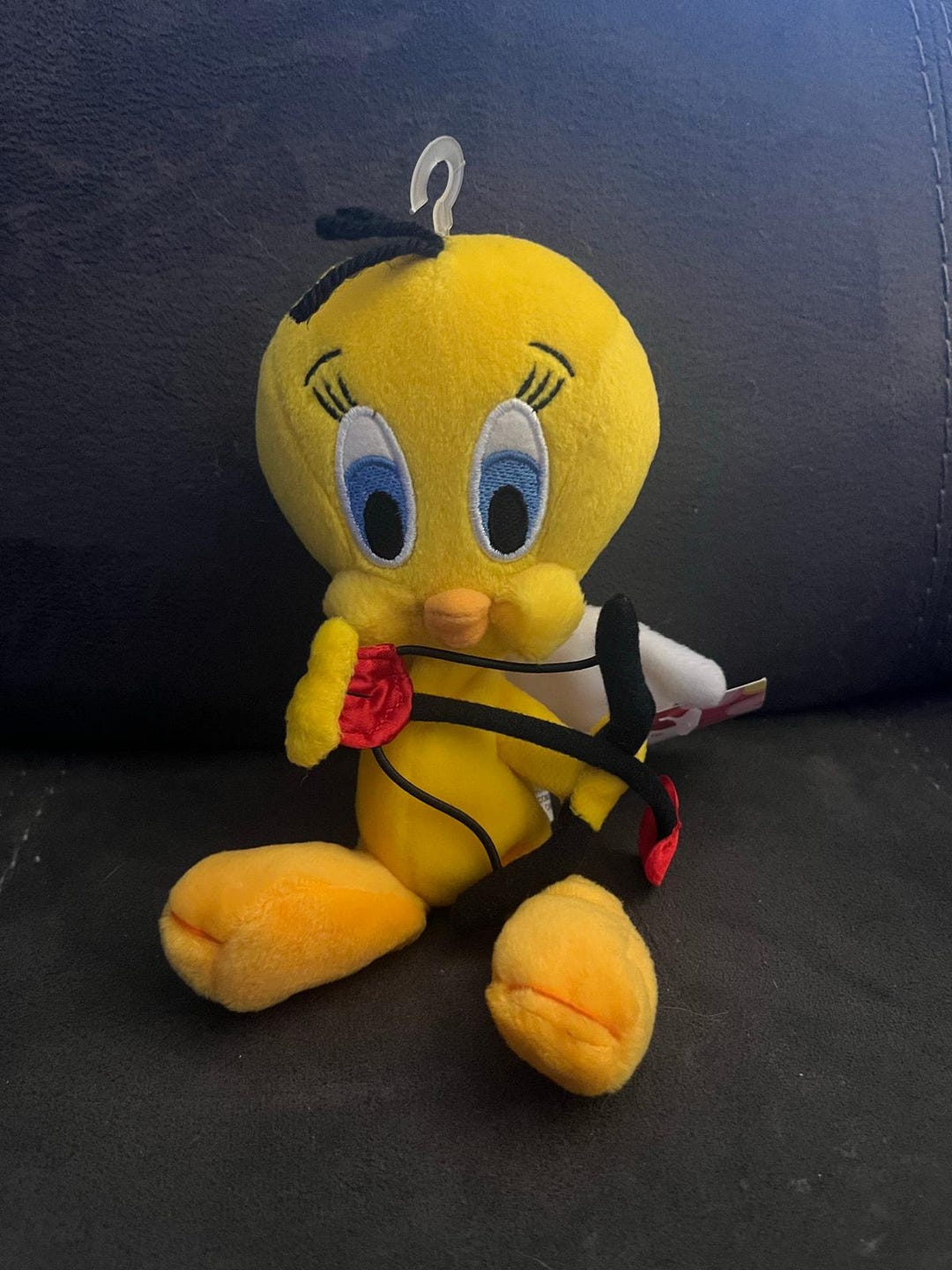 Tweety Bird Cupid Valentines Day Bean Bag Plush Warner Bros Studio ...