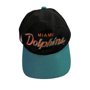 Vintage Sports Specialties Miami Dolphins Script Hat Snapback Wool