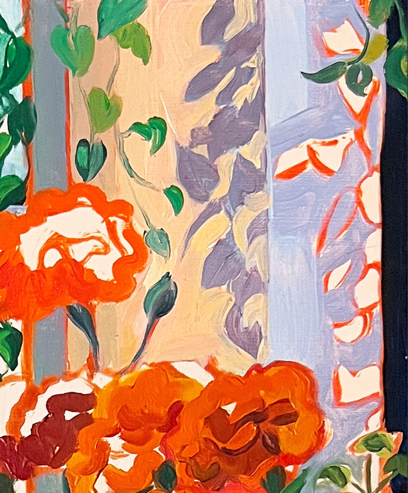 SIGNED olivia's House Giclée Print Floral - Etsy
