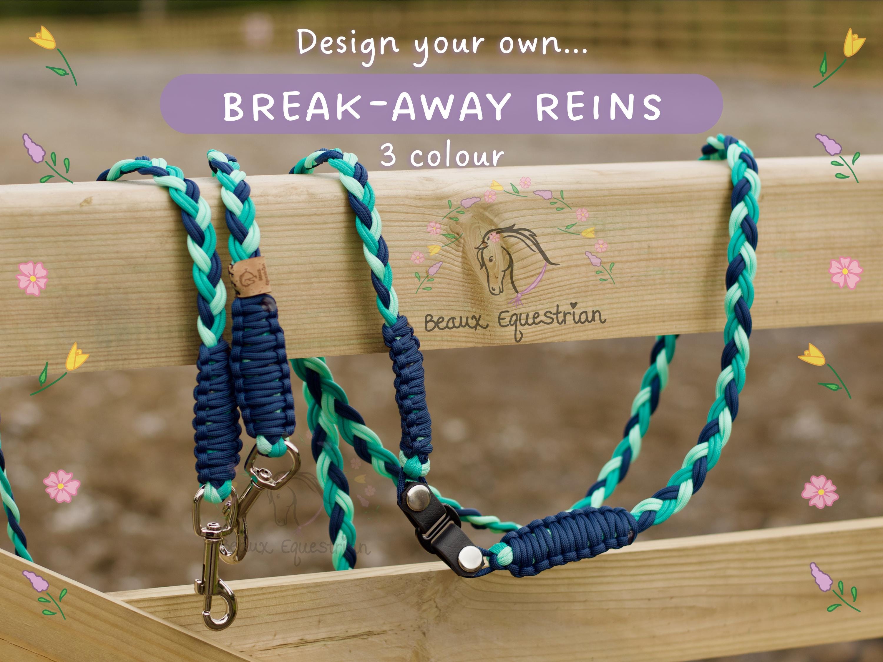 Rênes corde personnalisables Horse and Ropes, sellerie Horse and Co