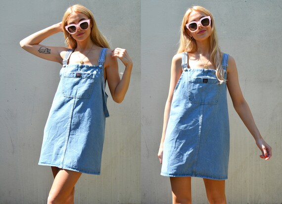 cute dungaree dress