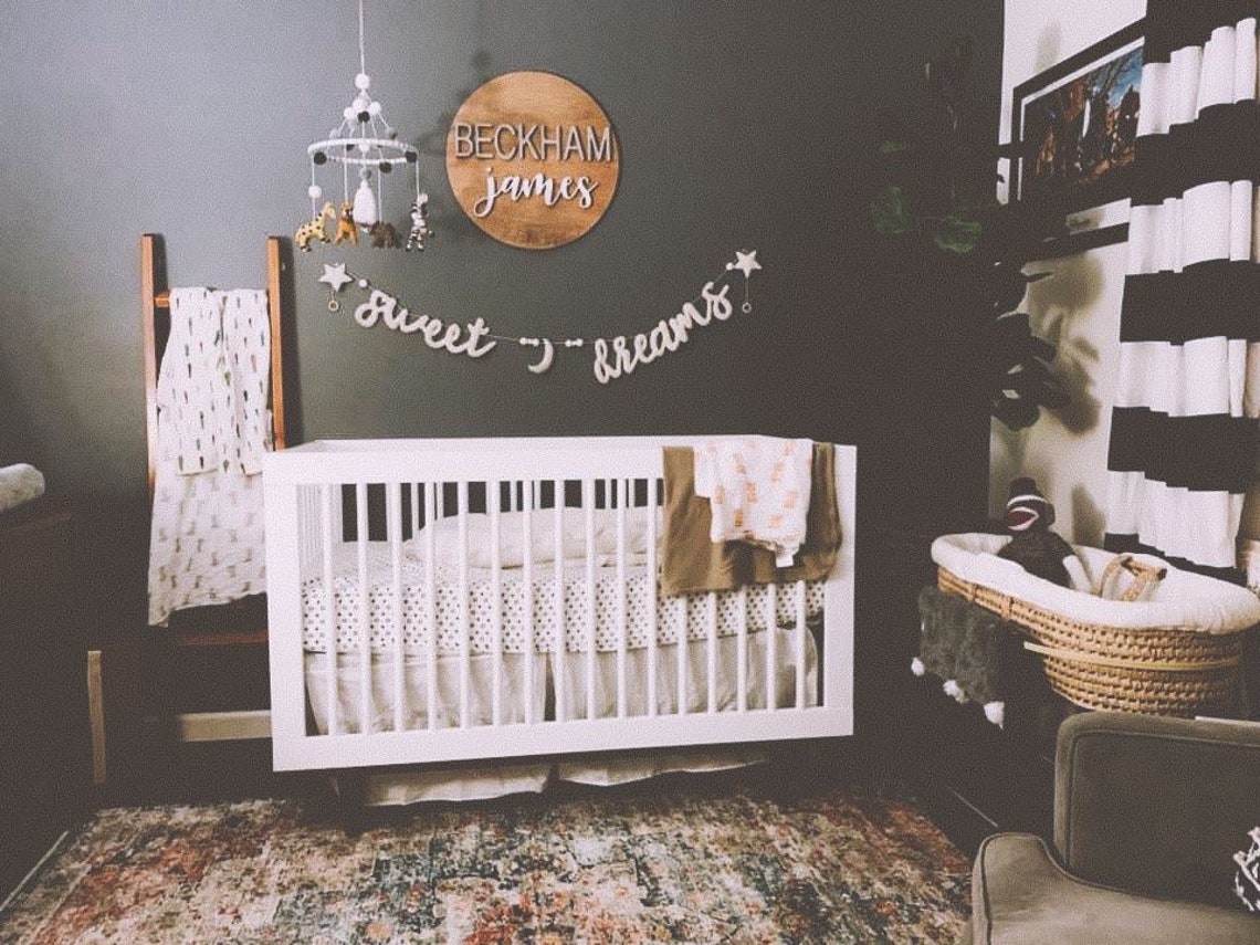 Name Sign for Nursery Custom Nursery Decor Wooden Name Sign - Etsy