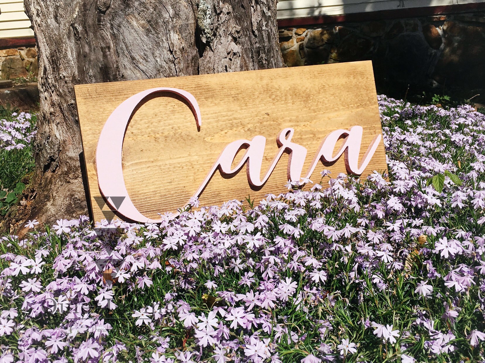 Name Sign Girl Rustic Rectangular Wooden Name Sign Custom Name Sign for Girl or Boy Nursery | Etsy