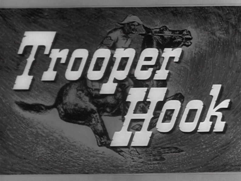 Trooper hook 1957 joel macrea & barbara stanwyck dvd-r | Etsy