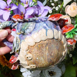 Hand made ceramic fairy door mug, fairy door mug, faerie door mug, fae mug, fairy present, fantasy mug, fairycore mug, gnomecore mug, fae