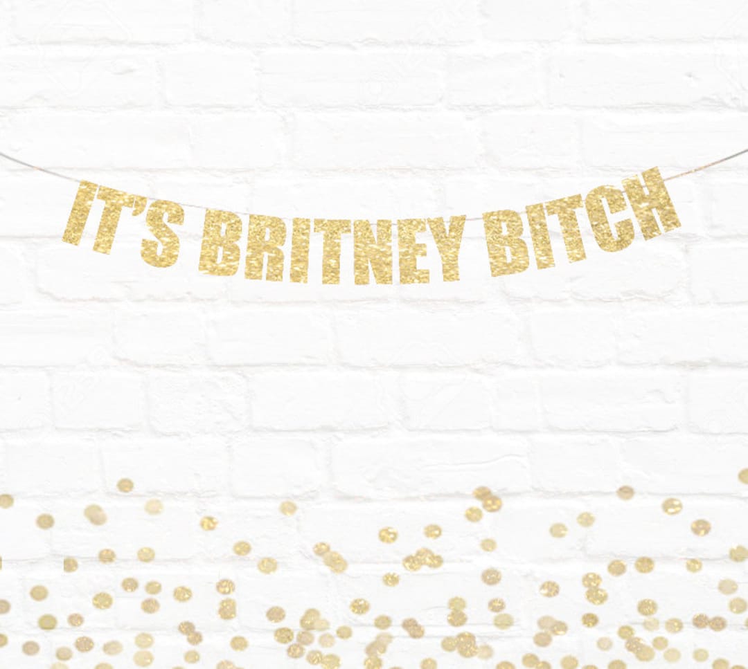 Party Supplies It's Britney Bitch, Britney Spears, Bach Party, Country ...