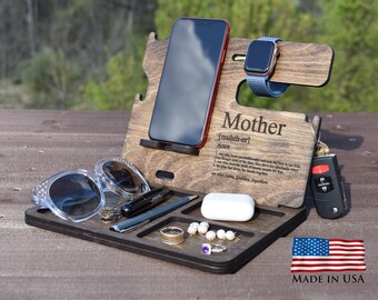 Phone Nightstand Etsy