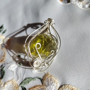 Sunlight Andara Pendant in Silber wire