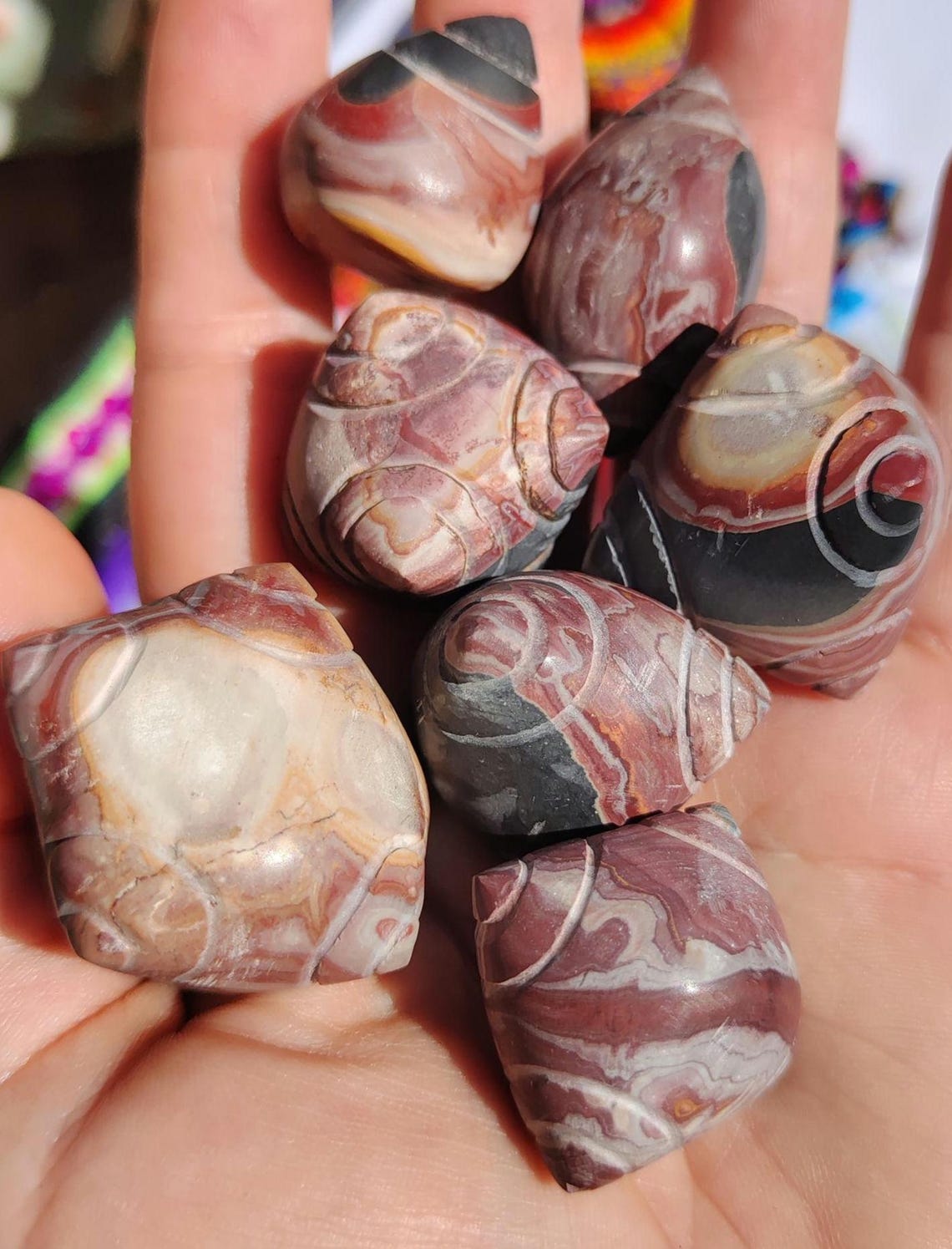 Chumpi or Kuyas Stones - Rhyolit From Peru - Etsy