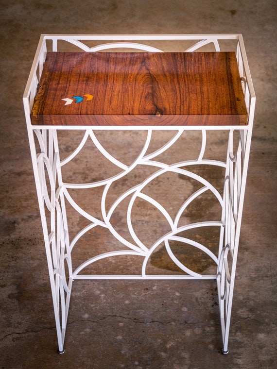 White Standing Desk Podium Lectern Pulpit Hostess Station POS