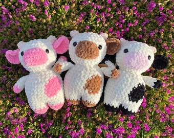 Crochet Cow Plushie