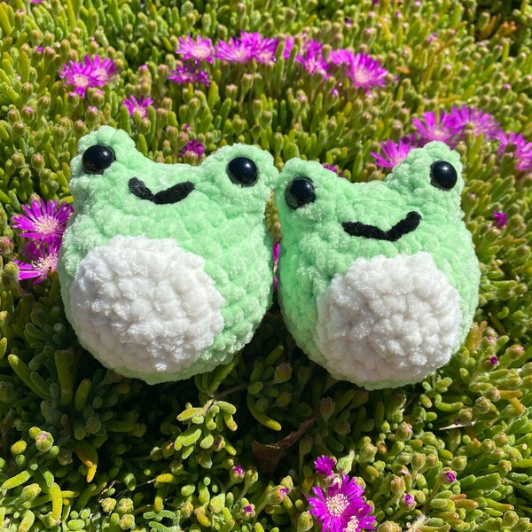 Frog Crochet Plushie