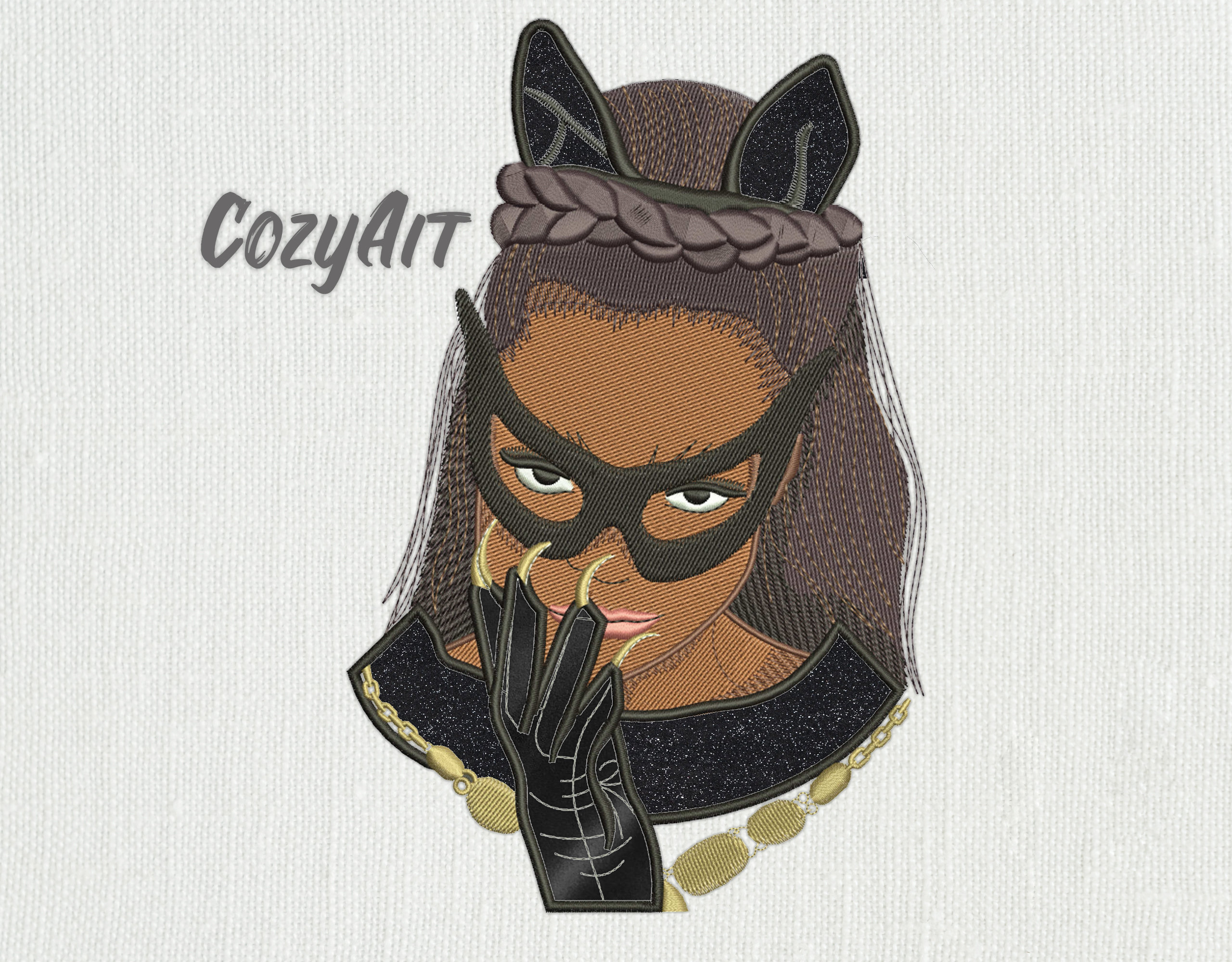 キャットウーマン　刺繍パッチ キャットウーマン 刺繍パッチ Catwoman Patch - Etsy
