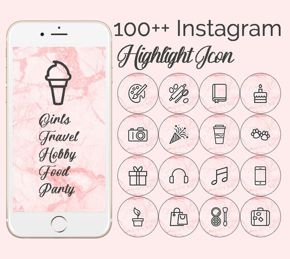 Featured image of post Pink Instagram Highlights Icons Friends