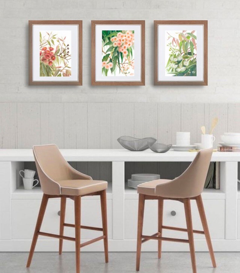 White Gumblossoms Gumblossom Print Gumtree Flower Wall Art Etsy Australia