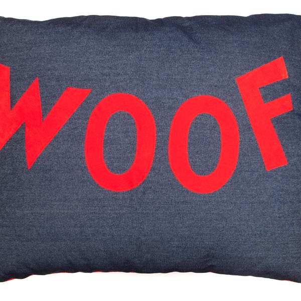 Woof denim Dog bed