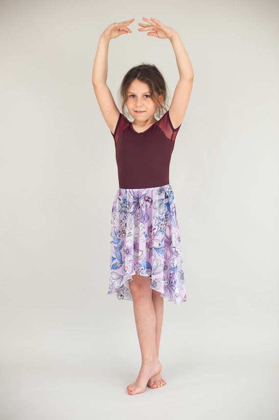 Children Chiffon Ballet Skirt Chiffon Dance Skirt Short - Etsy