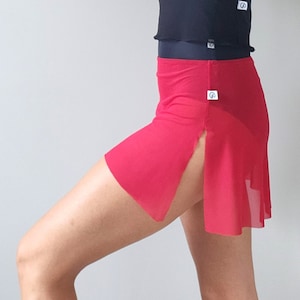 Ballet Skirt, Mesh Skirt, Short Skirt, Custom Ballet Skirt, Pole Dance Skirt, Dance Clothing, Adult Ballet Wear, Yoga Skirt