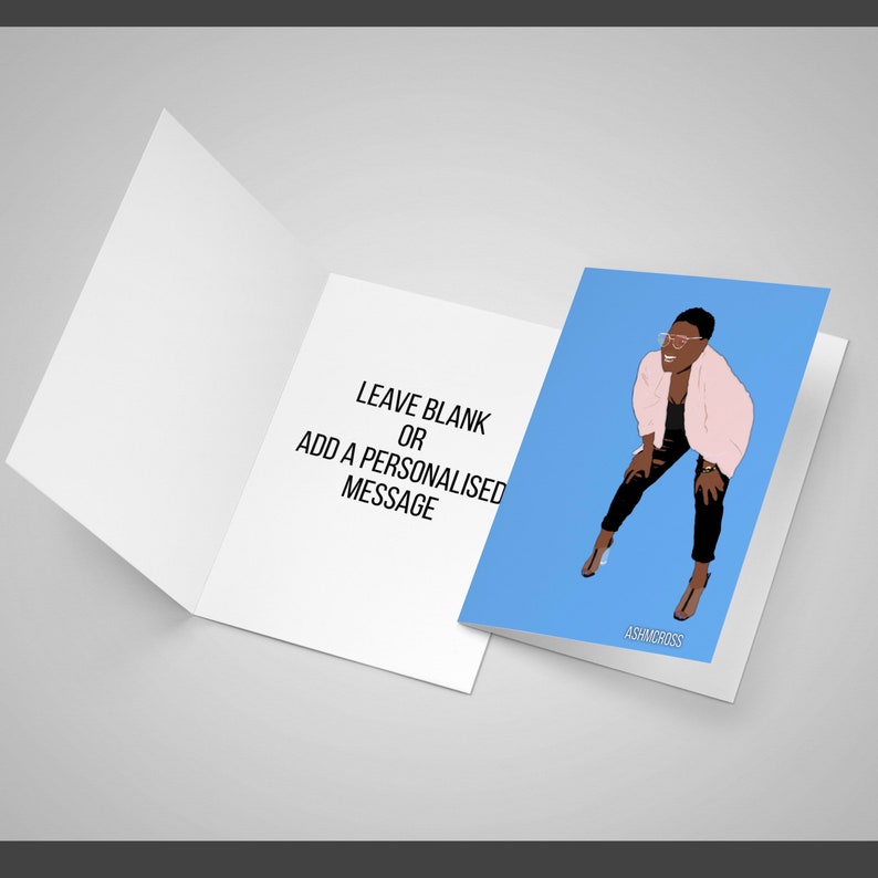 Squinting lady Meme Greeting Card birthday anniversary blank Etsy