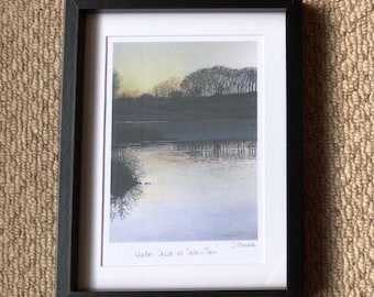 Talkin Tarn Pencil Drawing