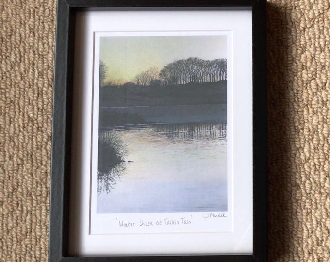 Talkin Tarn Pencil Drawing