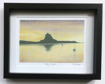 Holy Island Drawing