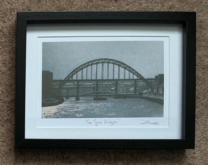 Tyne Bridges  Drawing
