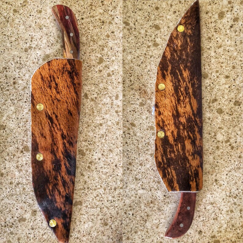 Cowhide Knife Covers Etsy