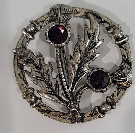 Scottish Thistle Pin