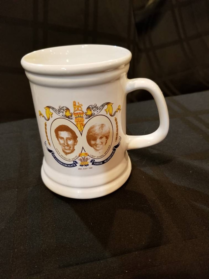 Prince Charles and Lady Diana wedding mug