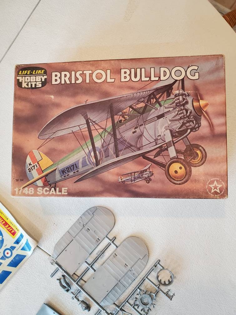Bristol Bulldog, LIFE-LIKE Hobby Kits 09609 (1972)