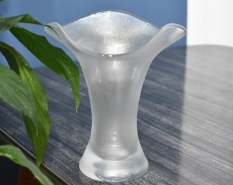 Vintage German ERWIN EISCH Studio Iridescent Glass Vase