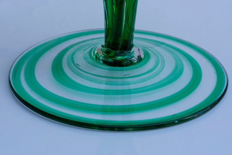 Large Jozefina Krosno Blown Glass Bowl / Deco Glass / Polish Etsy