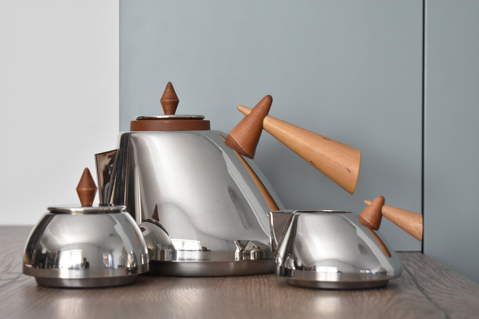 Vintage Coffee and Tea Set by Zepter / Stainless Steel Teapot Etsy