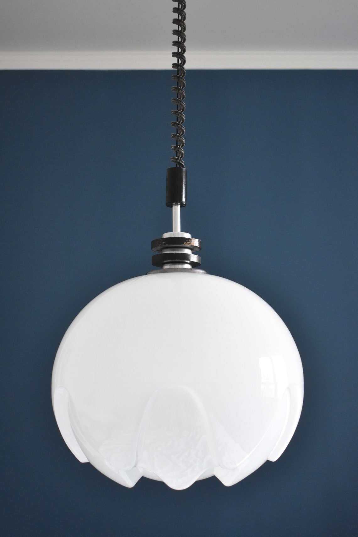 Vintage Space Age Pendant Lamp /artichoke Lamp / MCM / Peill & Etsy