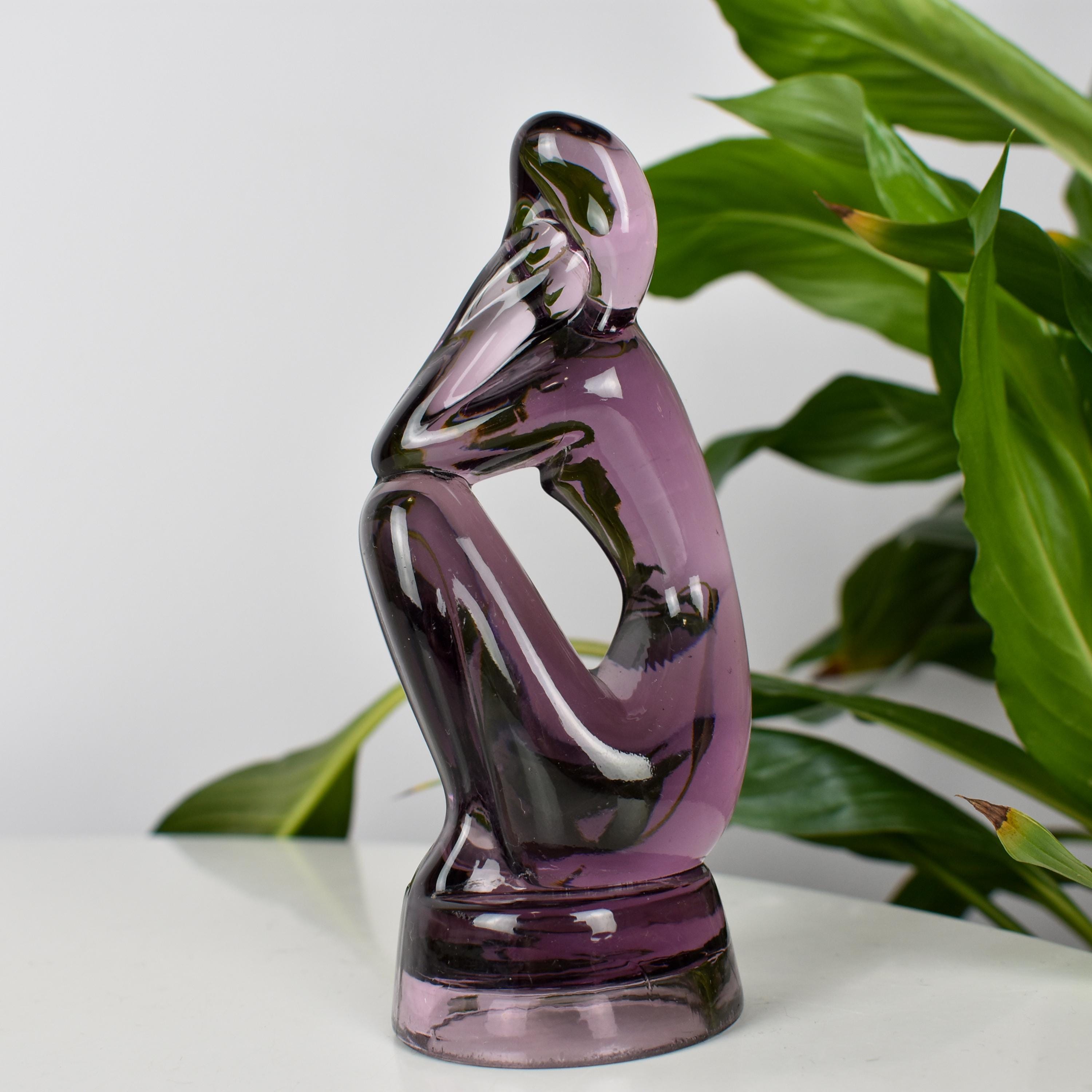 Glass Sculpture by Jitka Forejtova for Rudolfova Hut 1950s - Etsy