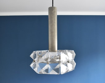 Kinkeldey Style Kristallglas Pendelleuchte: Mid Century Hollywood Regency