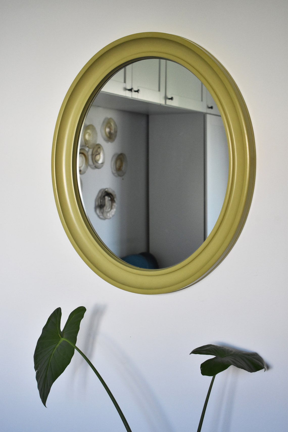 Space Age Plastic Wall Mirror by Carrara and Matta America Etsy