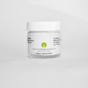 100x Organic washed Ghee Face Moisturizer | Vitamin E | Wrinkle Cream | Moisturizer for Face and Body | Night Cream Anti Aging