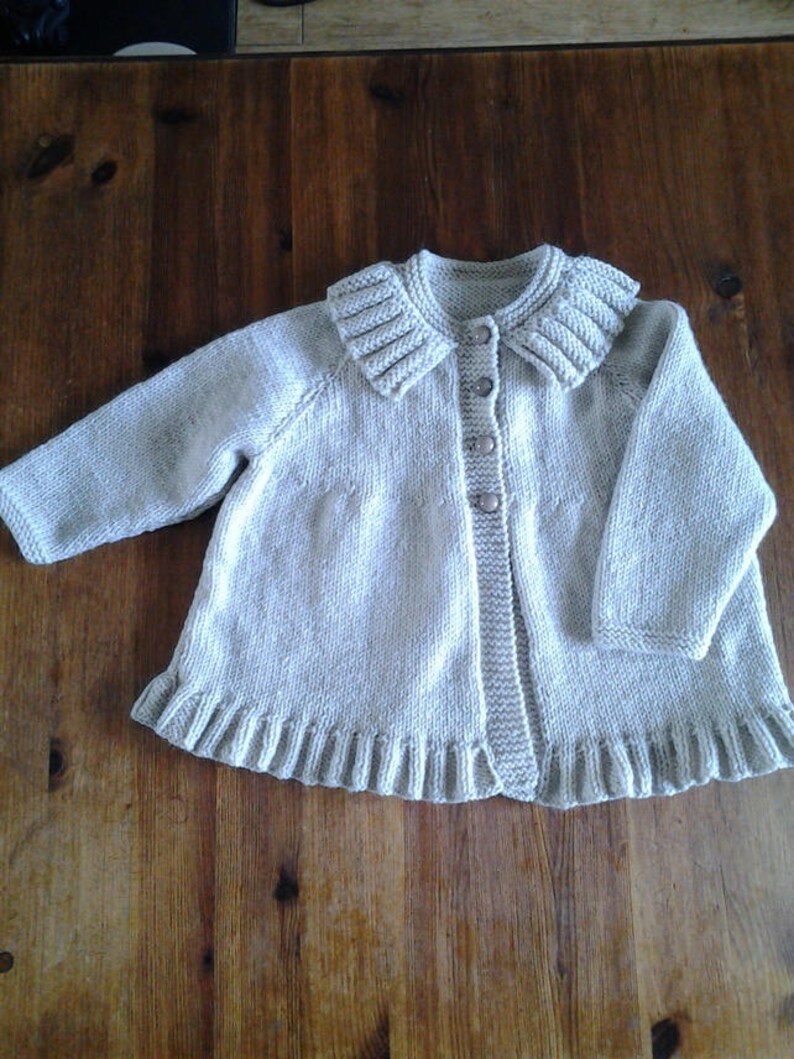 Rock Your Baby Vintage Cardigan - Oatmeal