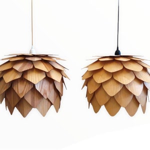 FAST SHIPPING/Wooden Chandelier /Wood pendant light/ Wood Handing Lamp / Handing ceiling lamp / Pendant Lamp