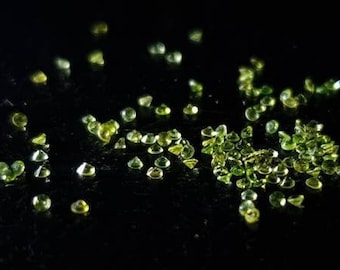 Demantoid garnet russian loose Demantoid Gem Demantoid Round Demantoid pair demantoid garnet size 1 mm to 1.10mm