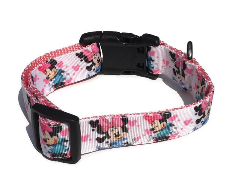 Minnie Mouse 1 Medium Dog Collar Etsy