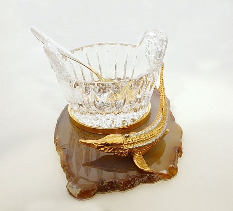 Bowl of caviar Celebratory feast A gift to the housewife Wedding gift Gift for woman Bowl of caviar Vintage bowl Mother of pearl Butter bowl