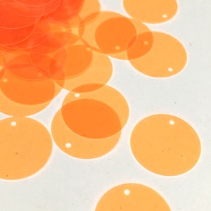 20% RECYCLED PET SEQUINS | 20mm Circles | 5 grams | 70+ Sequins