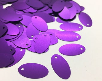 20% RECYCLED PET SEQUINS | 10*18 ovals | 5 grams | 150+ Sequins